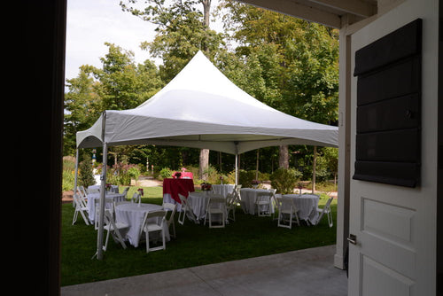 20 ft. x 20 ft. White Frame Tent