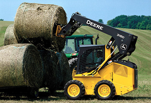 JOHN DEERE 318E SKID STEER