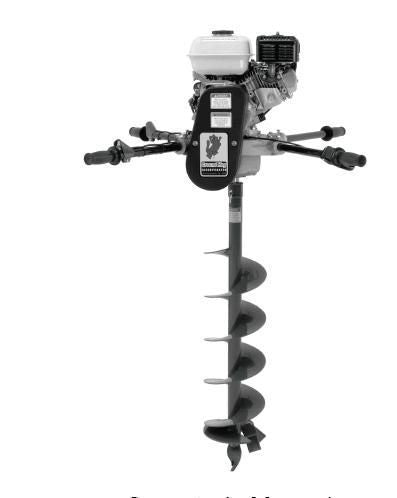 Post Hole Digger - 2Man - 8 in. - 12 in. Diameter Hole