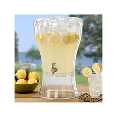 Beverage Dispenser 3.5 Gallon Clear