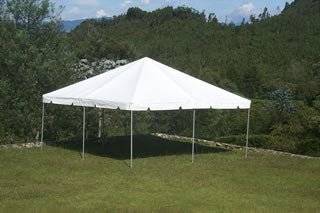 20 ft. x 20 ft. White Frame Tent Holland MI Taylor True Value Rental of Holland MI