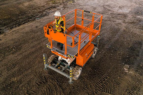 SNORKEL 27' ROUGH TERRAIN SCISSOR LIFT