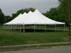 40 ft. x 100 ft. White Elite Rope Tent