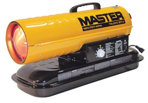 Master 70,000 BTU Kerosene Forced-Air Heater