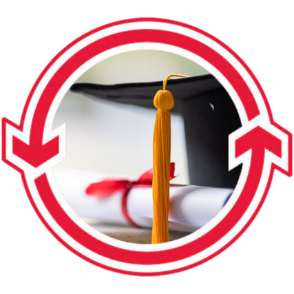 Graduation PackagesGraduation cap with diploma