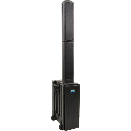 Beacon Portable Sound System with Corded Microphone