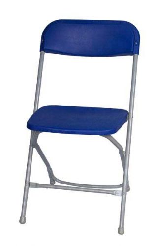 Blue Folding Chair