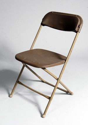 Brown Folding Chair