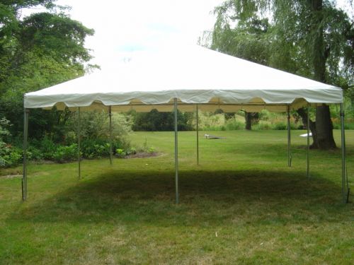 15 ft. x 15 ft. White Frame Tent