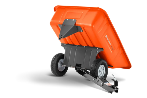 Husqvarna 10 cu. ft. Poly Swivel Dump Cart (10 cu. ft.)