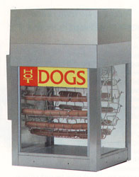 Hot Dog Machine with Bun Warmer