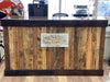 Rustic Barn Wood Bar