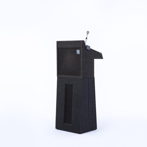 Lectern Podium with Cordless Mic