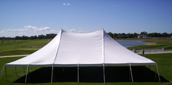 40 ft. x 60 ft. White Elite Rope Tent