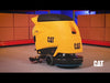 Corded Floor Scrubber Cat 20in Complete