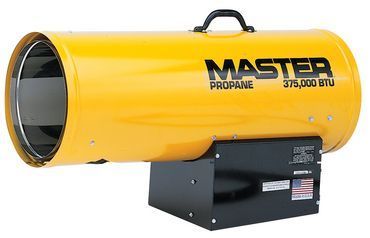 Master HEATERS PROPANE FORCED AIR HEATERS 375k BTU