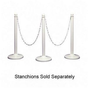 White Plastic Stanchion