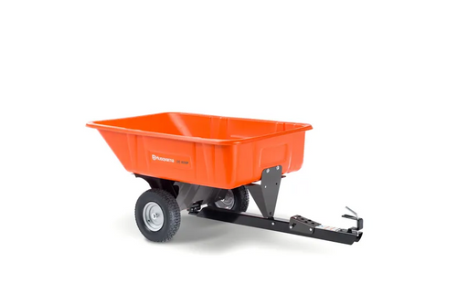 Husqvarna 10 cu. ft. Poly Swivel Dump Cart (10 cu. ft.)